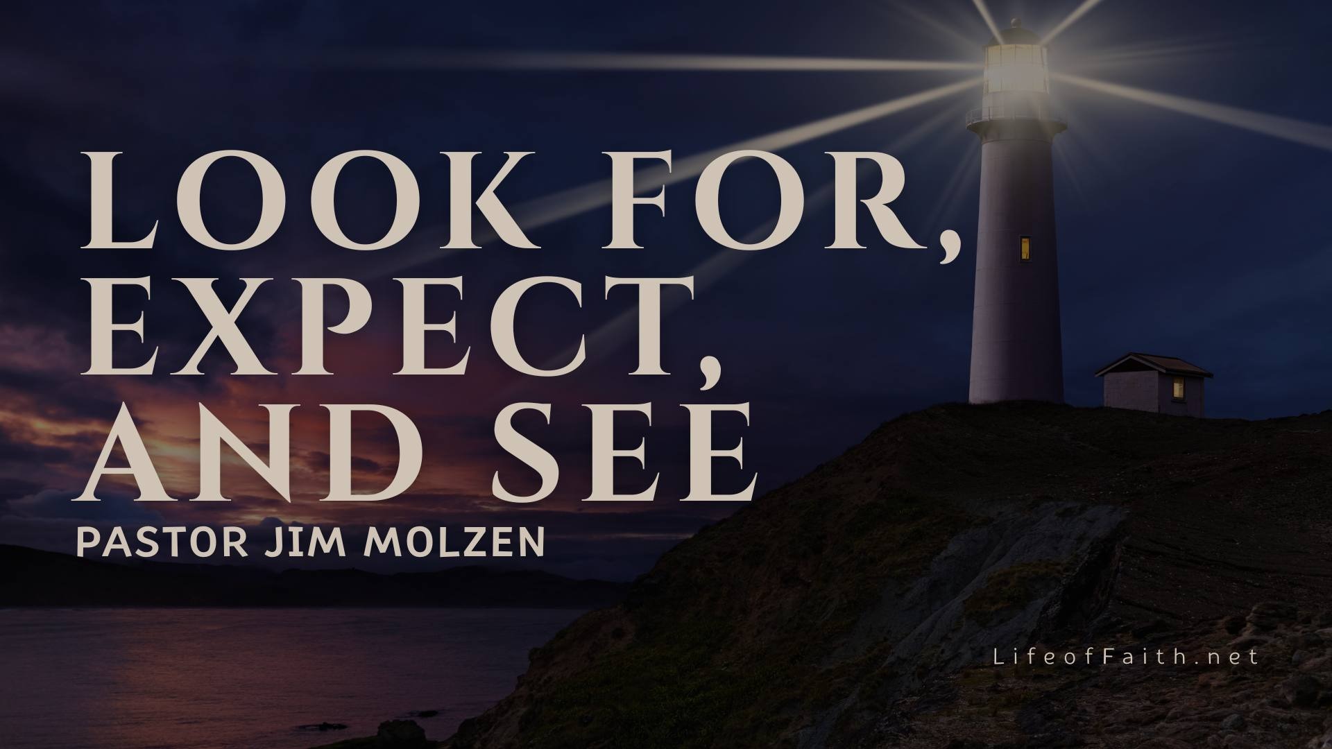  Look For, Expect, And See 
